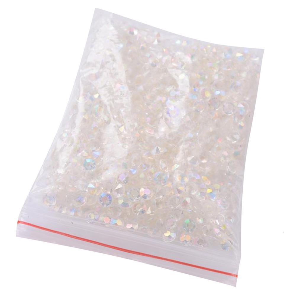20000x Clear Diamond Crystal Gems for Vase Fillers, Wedding, DIY Arts Crafts