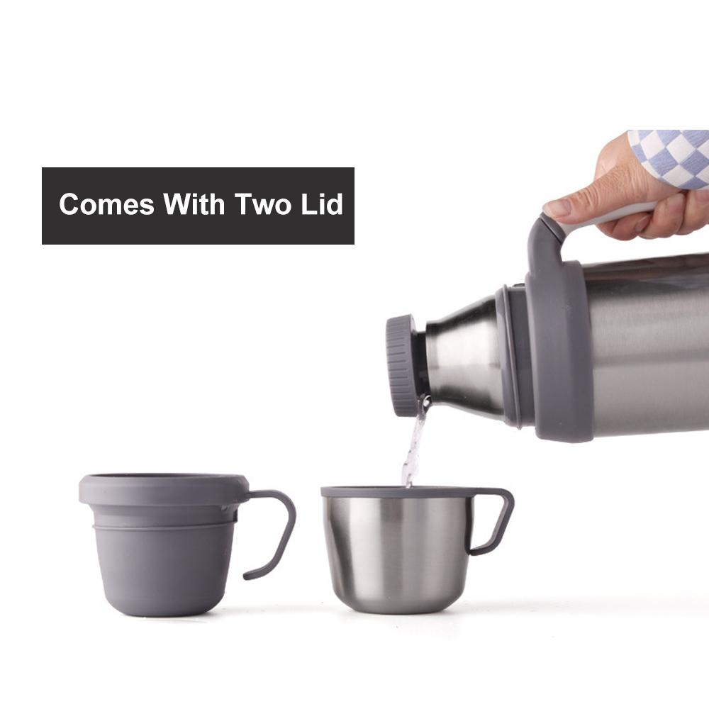 Bình nước thể thao cách 1200ml nhiệt chân không bằng thép không gỉ 304