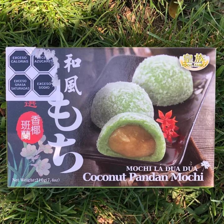 Bánh Mochi ăn vặt vị lá dứa dừa 210g An Gia Sweets &amp; Snacks