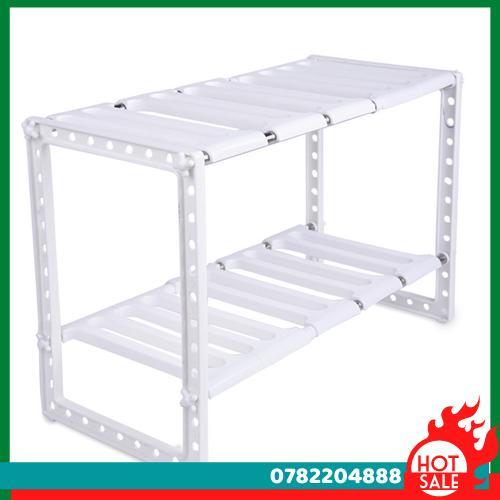 Kệ Để Gầm Bếp Ga Đa Năng Trắng (50 X 26 X 39 Cm) - CH Hương Thị Miễn Phí Vận Chuyển