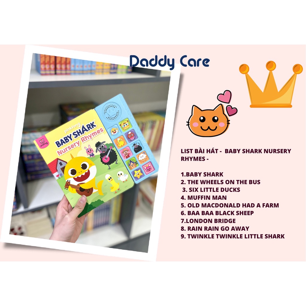 Sách Âm Thanh  BABY SHARK Pinkfong  SOUND BOOK