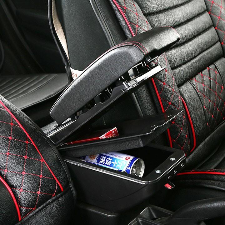 Hộp Tỳ Tay Dành Cho Xe Ô Tô Mitsubishi Xpander Cao Cấp Có Cổng USB.