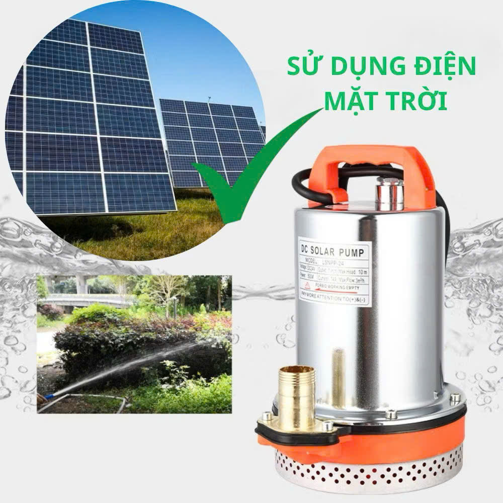 Máy Bơm Chìm 12V Chạy Ắc Quy – Bơm Tõm Lõi Đồng Siêu Bền, Lưu Lượng Mạnh, Hút Nước Cực Nhanh