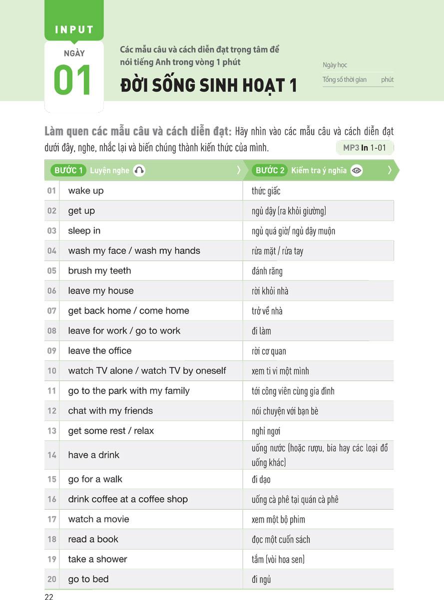 Sách Speaking Matrix - 1 Phút Nói Tiếng Anh Như Gió