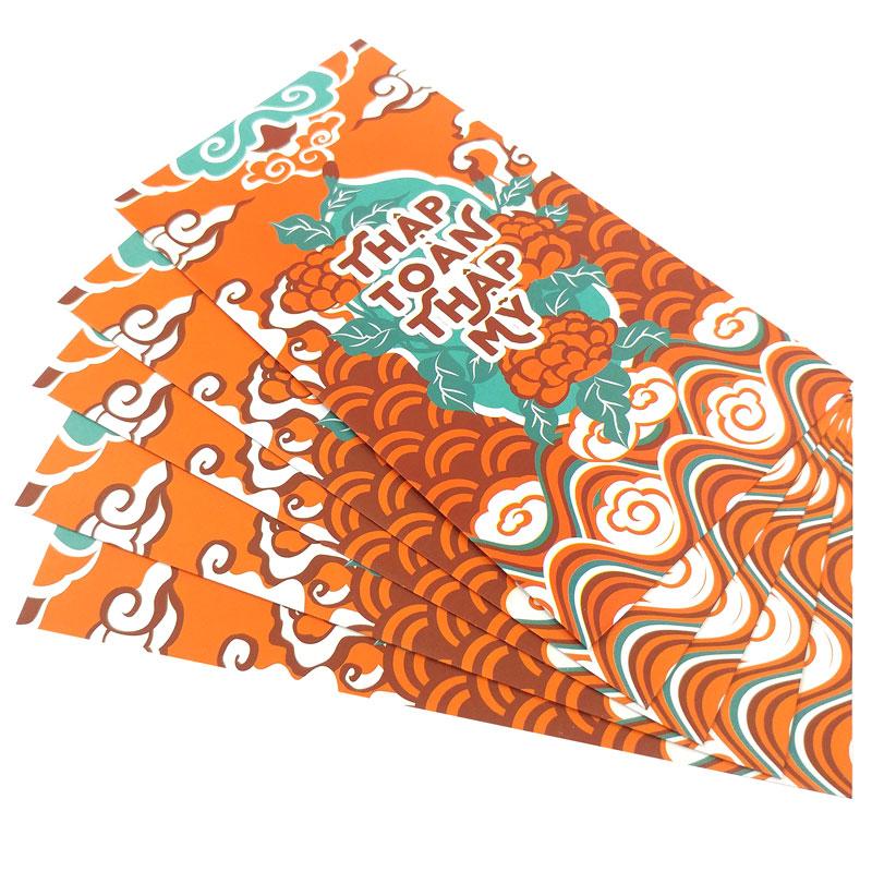 Bộ 5 Bao Lì Xì SDstationery Cát Niên Mỹ Ý - Thập Toàn Thập Mỹ