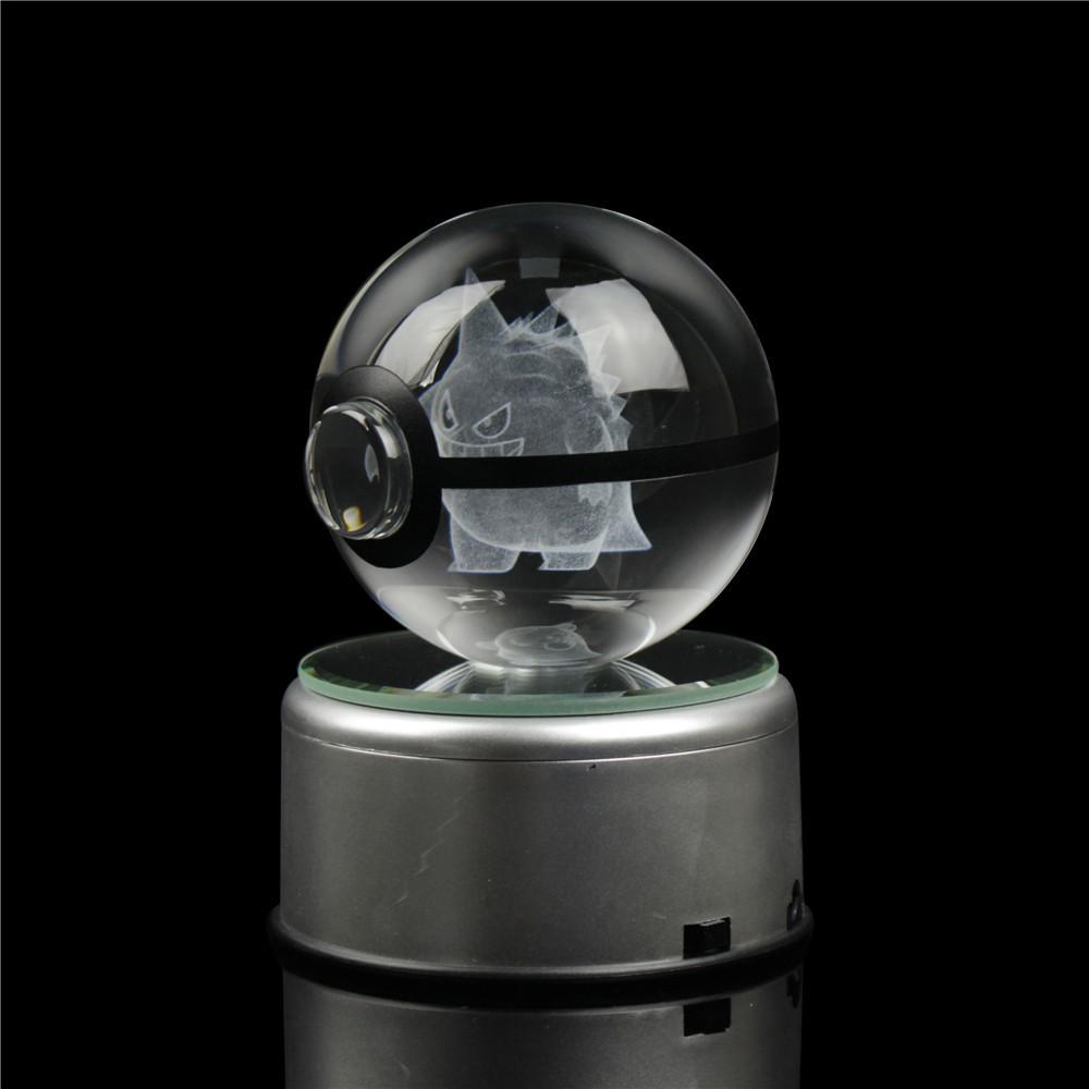 Quả cầu pha lê khắc 3D quả cầu pha lê phát sáng