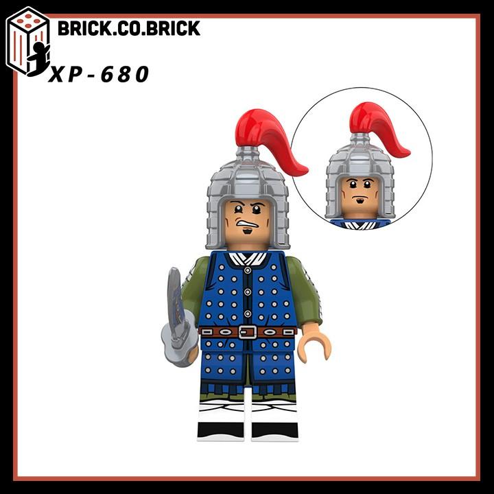 Đồ chơi Lắp Ráp Phát Triển Trí Tuệ Kỵ Binh Chiến đấu Giáp Sĩ Minifig KT1091 set 2