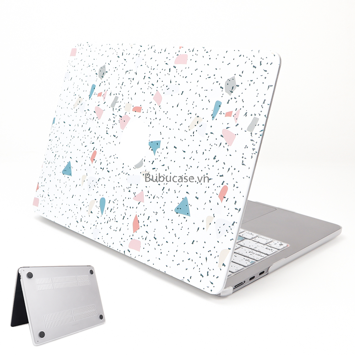 Ốp Cho Macbook - Case Cho Macbook Siêu Mỏng Thời Trang - Combo 2 in 1 Tặng Kèm Phủ Phím Cùng Màu