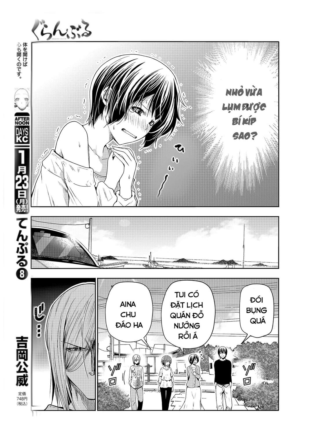 cô gái thích lặn - grand blue chapter 82 9