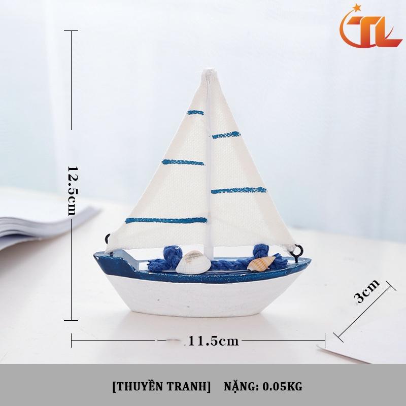 Tượng thuyền trang trí mang ý nghĩa THUẬN BUỒM XUÔI GIÓ