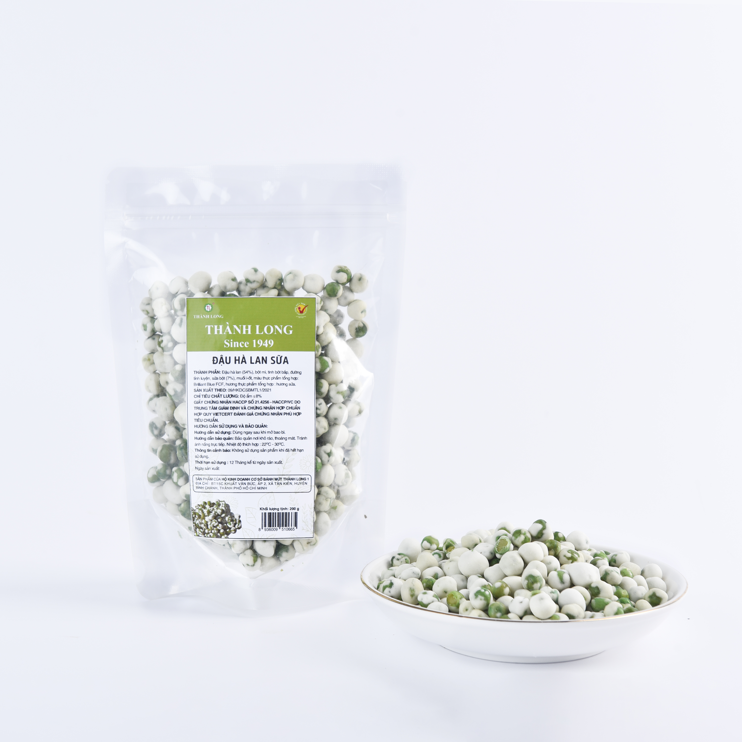 ĐẬU HÀ LAN SỮA THÀNH LONG 500G - VIỆT NAM