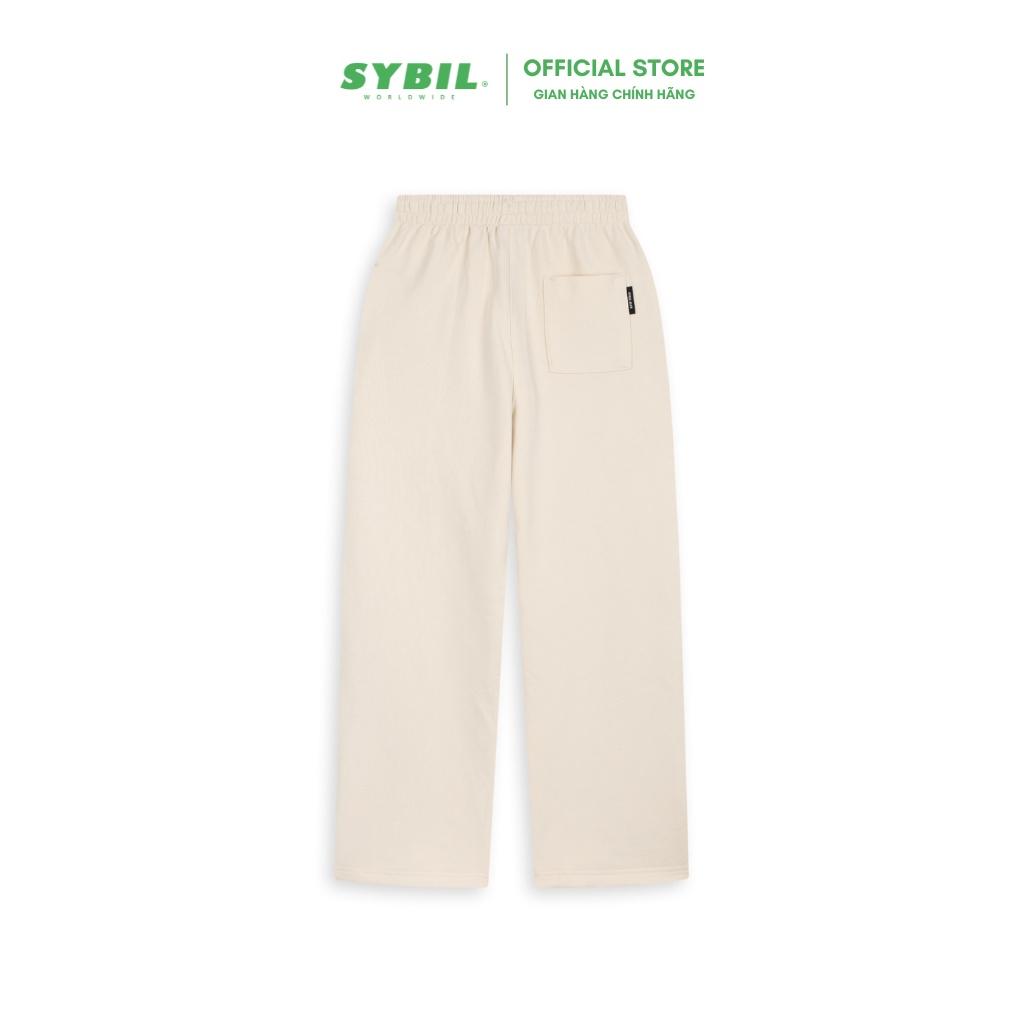SYBIL BASIC TRACK PANTS - Quần Nỉ Da Cá dáng suông 100% Cotton Dày Dặn Form Unisex