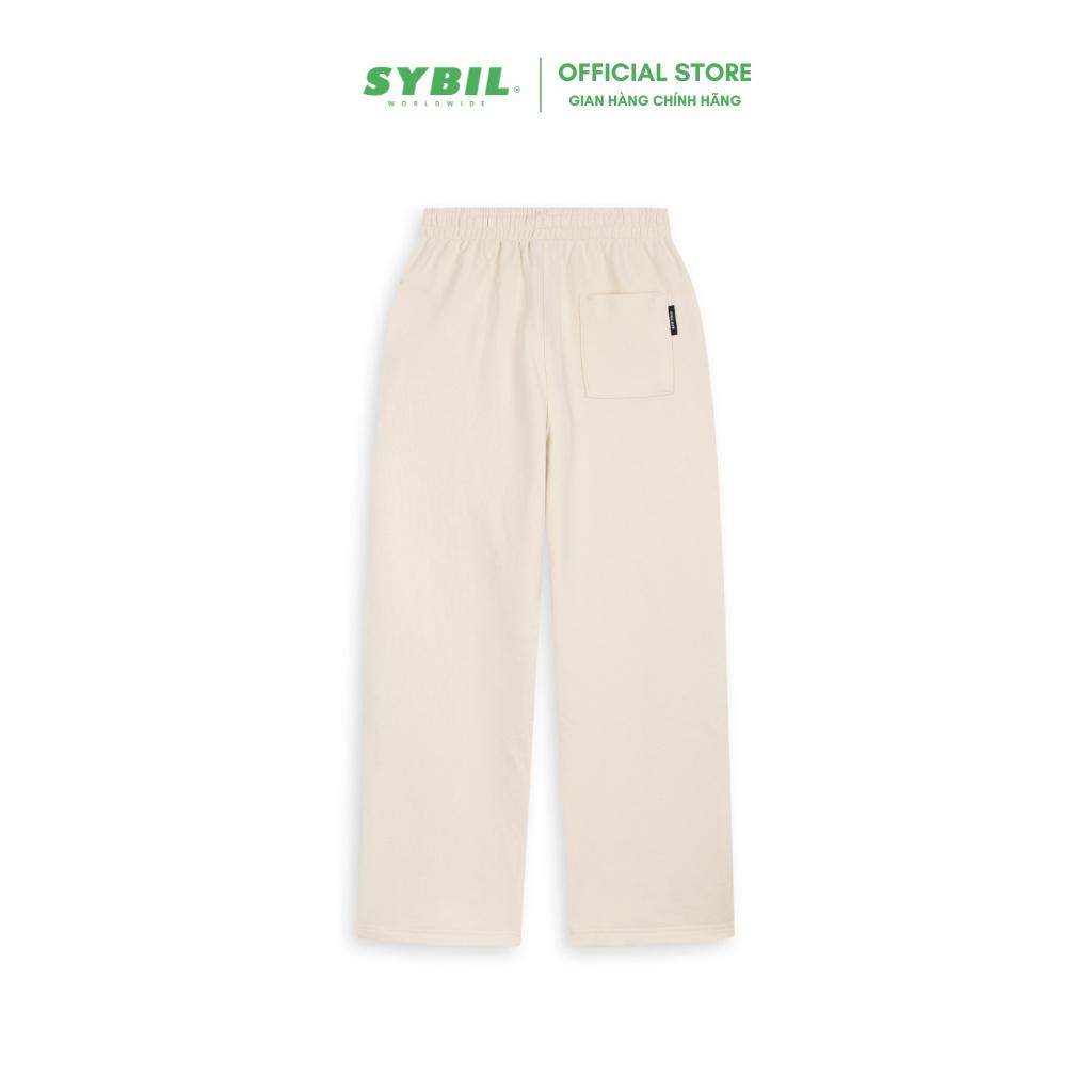 SYBIL BASIC TRACK PANTS - Quần Nỉ Da Cá dáng suông 100% Cotton Dày Dặn Form Unisex