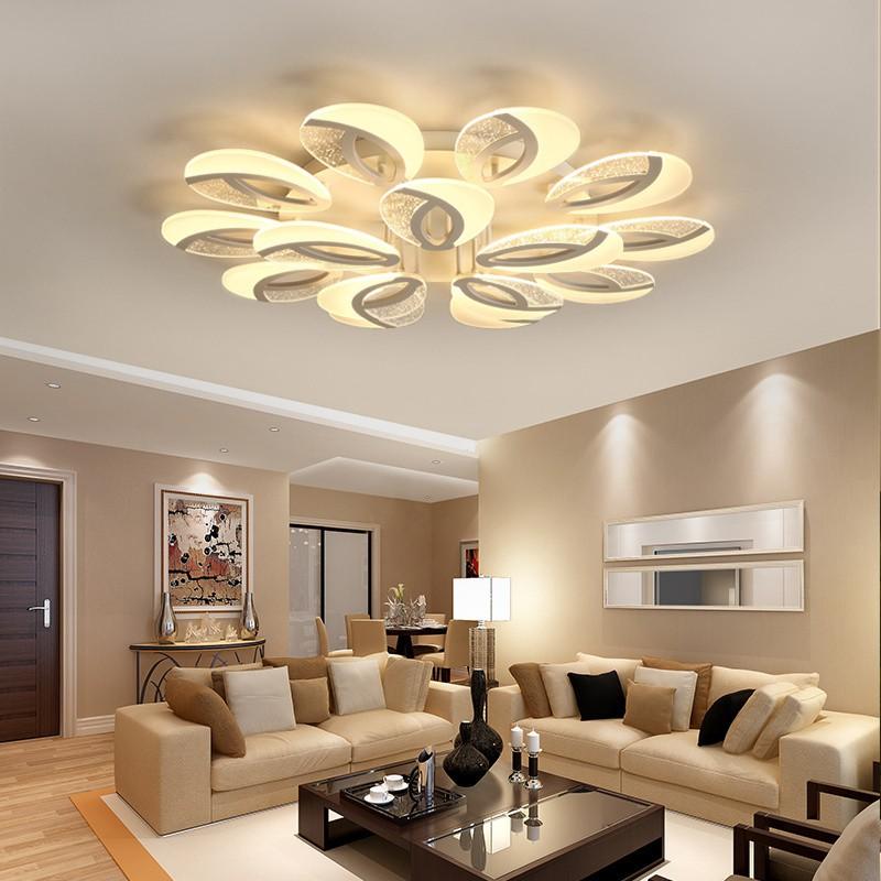 Đèn ốp trần LED phòng khách, phòng ngủ, văn phòng phong cách hiện đại TT27