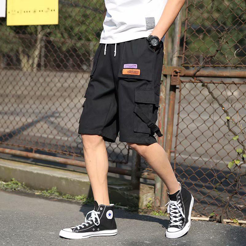 Quần Đùi Nam Dáng Rộng Có Túi Cá Tính