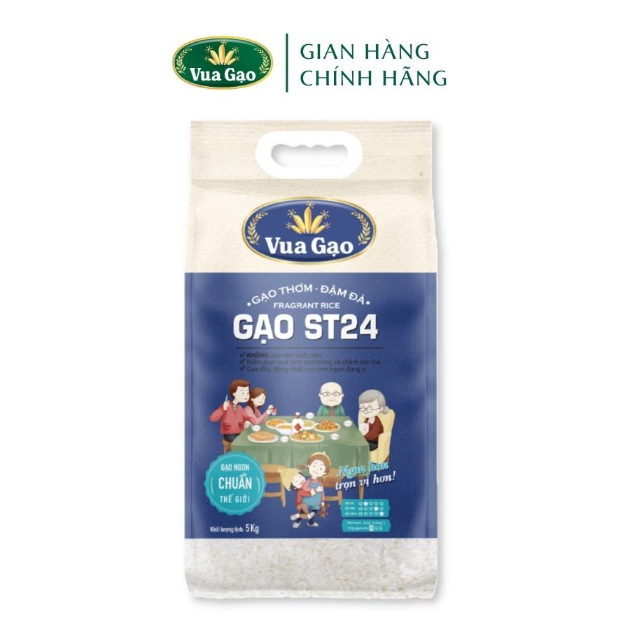 GẠO THƠM VUA GẠO ĐẬM ĐÀ ST24 5KG