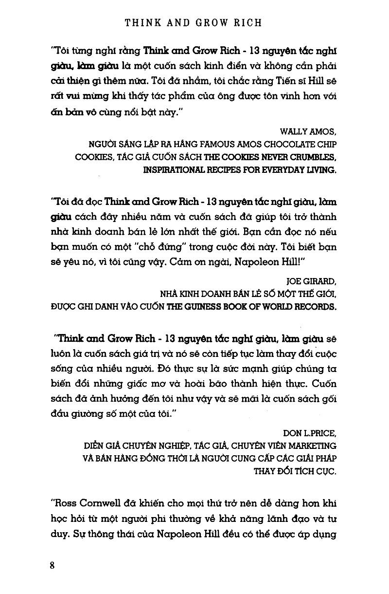 13 Nguyên Tắc Nghĩ Giàu Làm Giàu - Think And Grow Rich (Tái Bản 2023)
