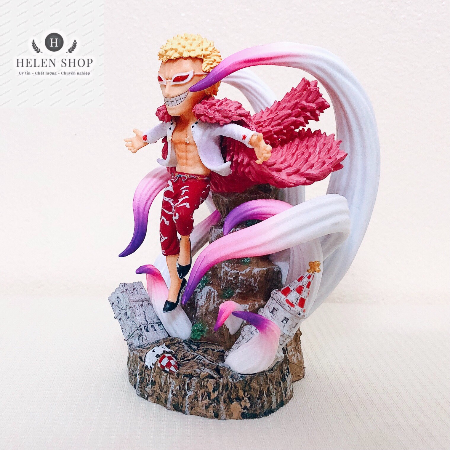 Mô hình One Piece Doflamingo cực thất vũ hải, ông trùm thế giới ngầm cực đẹp