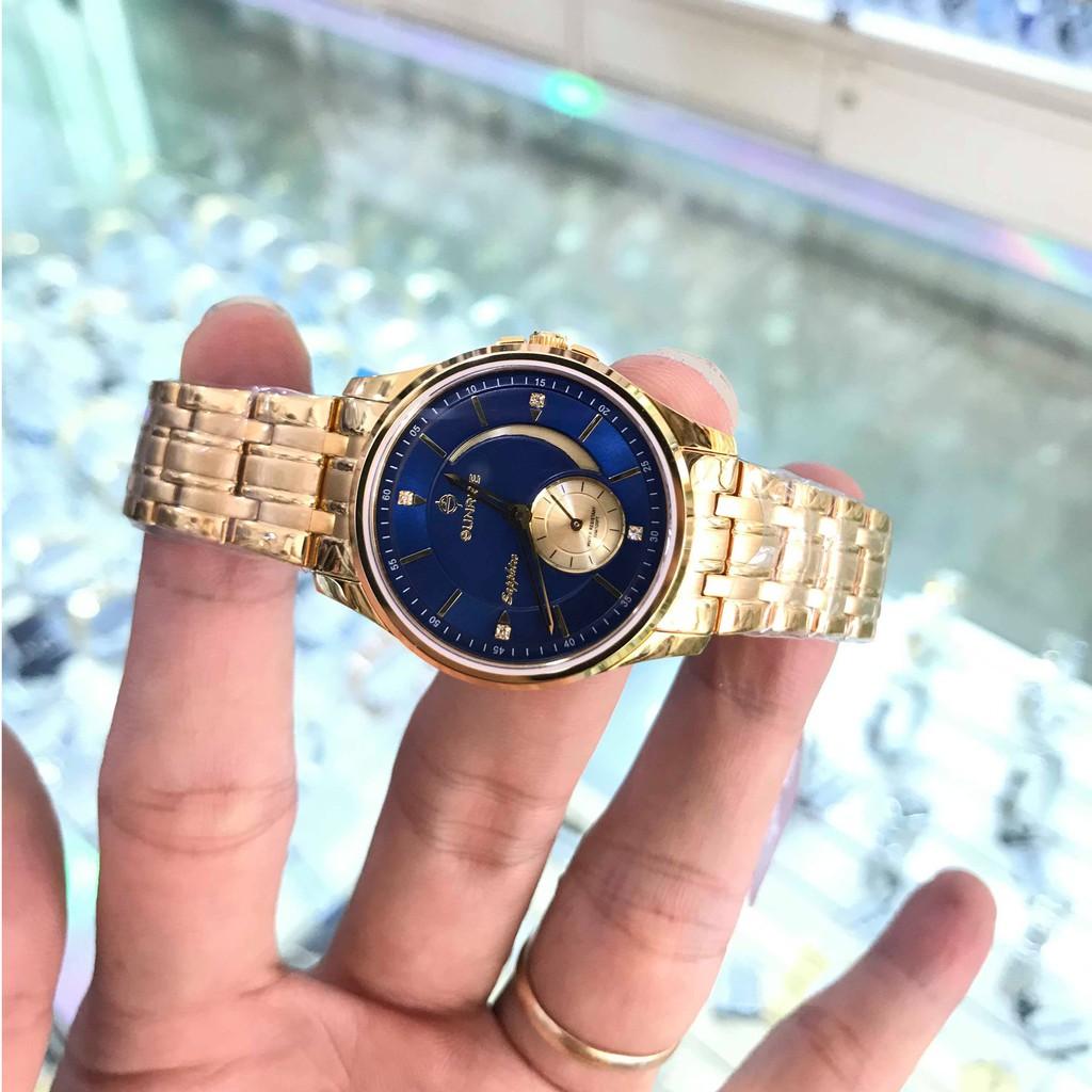 Đồng hồ Nữ SUNRISE 2120SA full hộp chính hãng, kính sapphire chống xước chống nước t