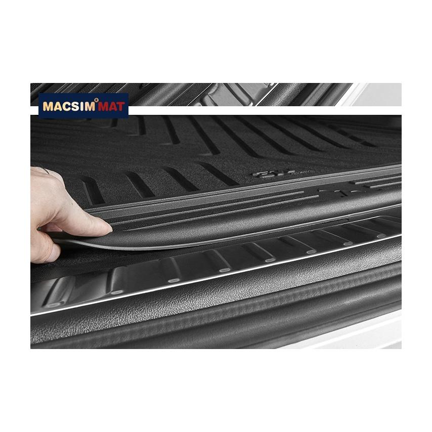 Thảm lót cốp xe ô tô BMW new 3 series 2017+ nhãn hiệu Macsim 3W chất liệu TPE cao cấp màu đen