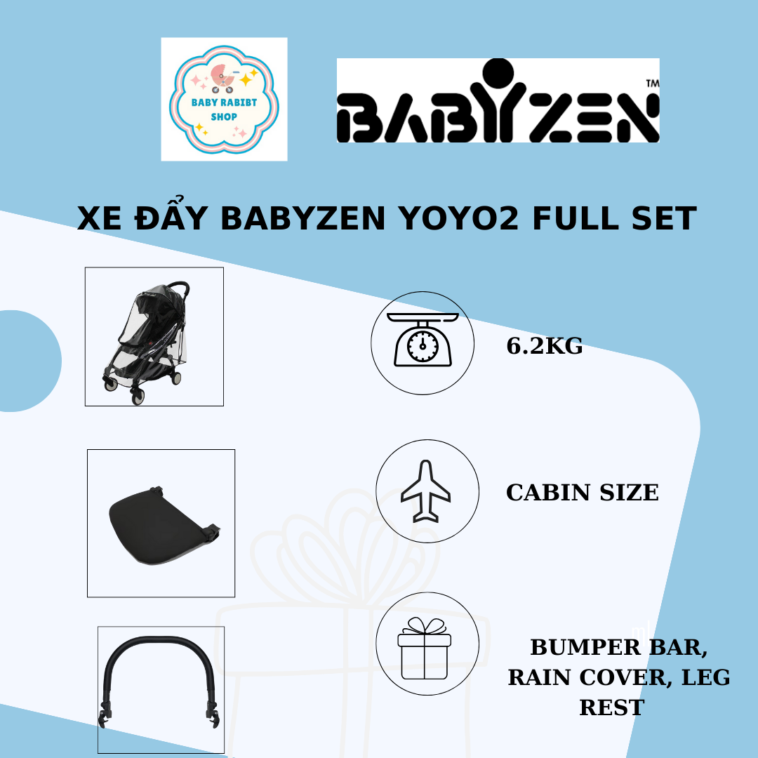 Xe đẩy du lịch gấp gọn cho bé BABYZEN YOYO2