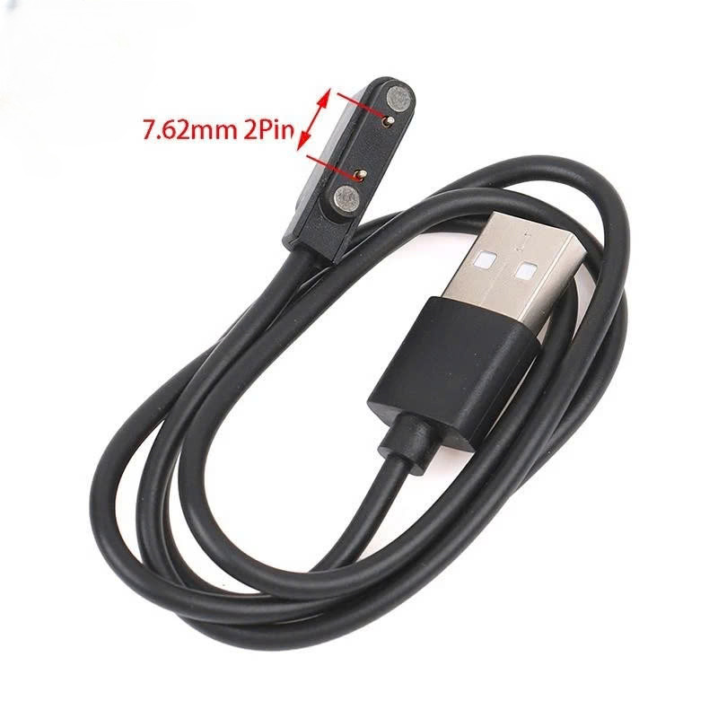 Dây sạc Cáp sạc Nam châm Đồng hồ Thông minh Q12, Q16, Q19, Q100, TD26, A28, DS60, DS66, Y95, D06, DF39 Hàng nhập khẩu