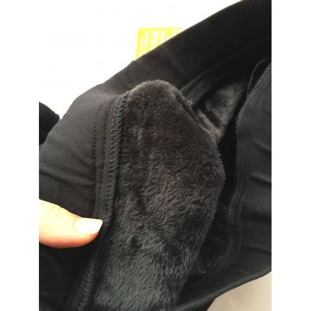 Quần jogger nam/nữ lót lông siêu ấm