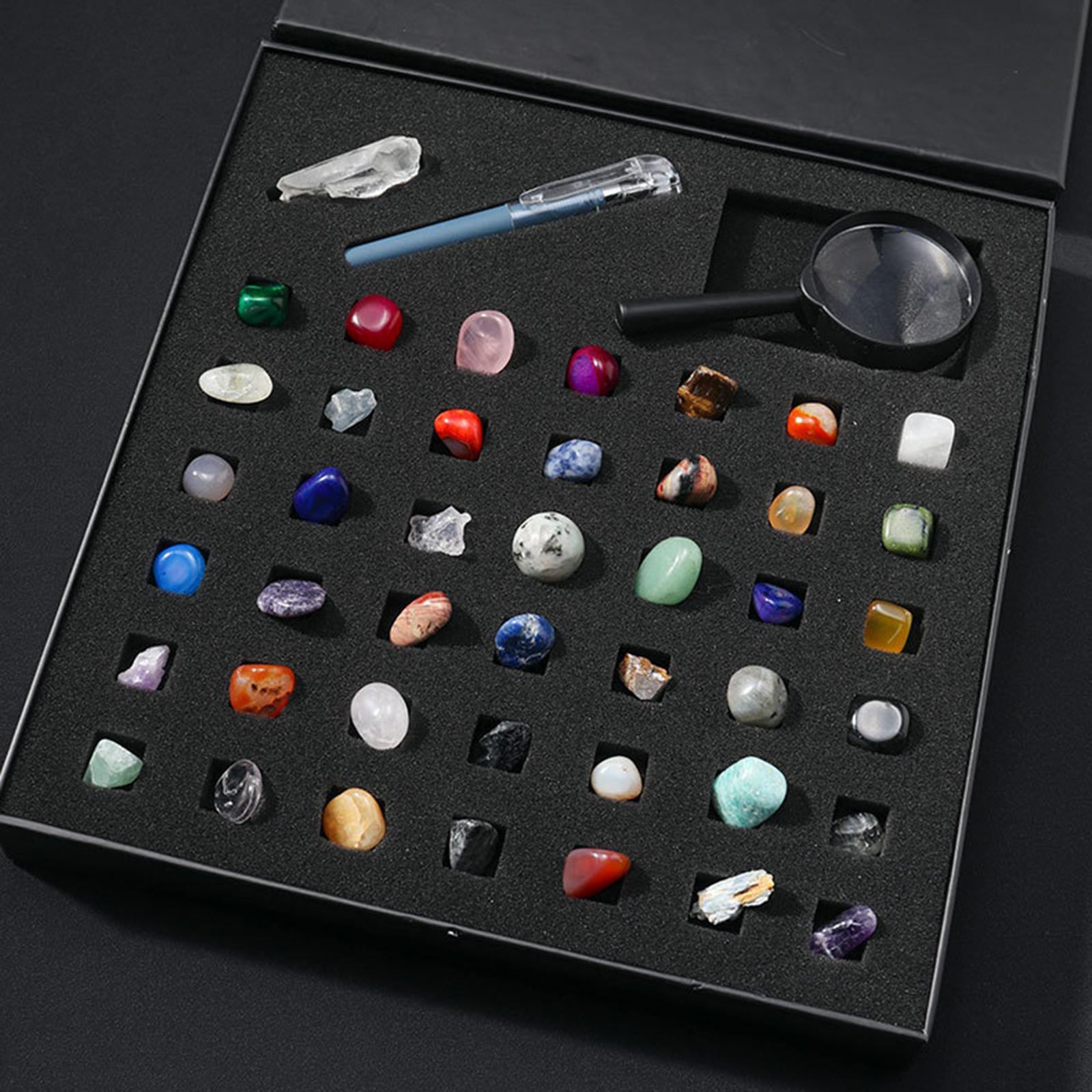 Rock and Mineral Collection Geology Educational Toys Activities for Decors