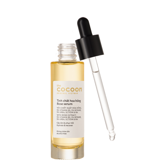 Serum hoa hồng Cocoon 30ml cấp ẩm phục hồi thuần chay