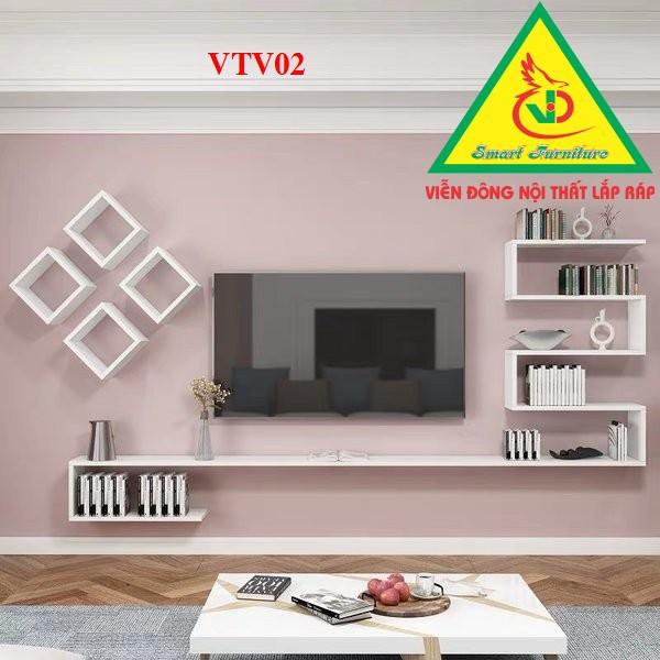 Hình ảnh Bộ kệ ti vi treo tường VKTV02