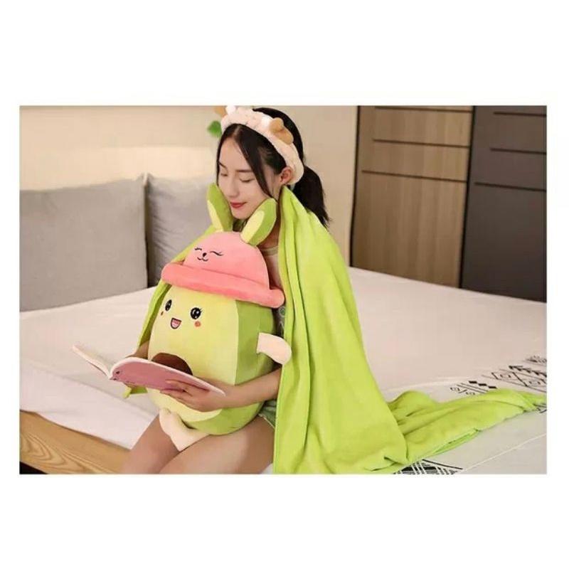 Gâu bông trái bơ có mền