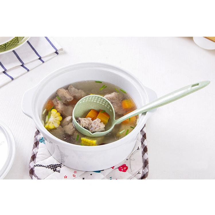 Vá Múc Canh Đa Năng 2 Trong 1 Có Lỗ Thoát Nước Lúa Mạch