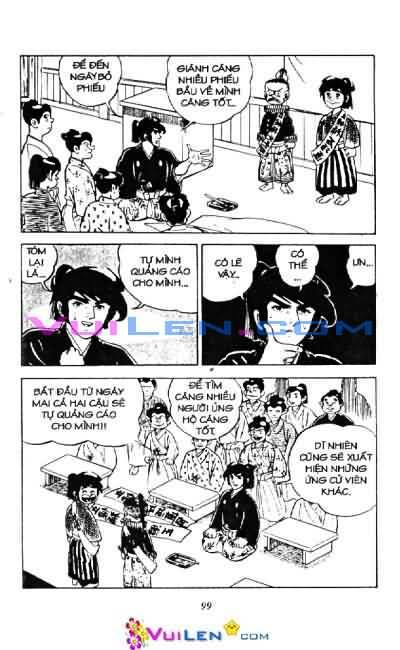 kiếm sĩ góc vuông - chokkaku chapter 9 100