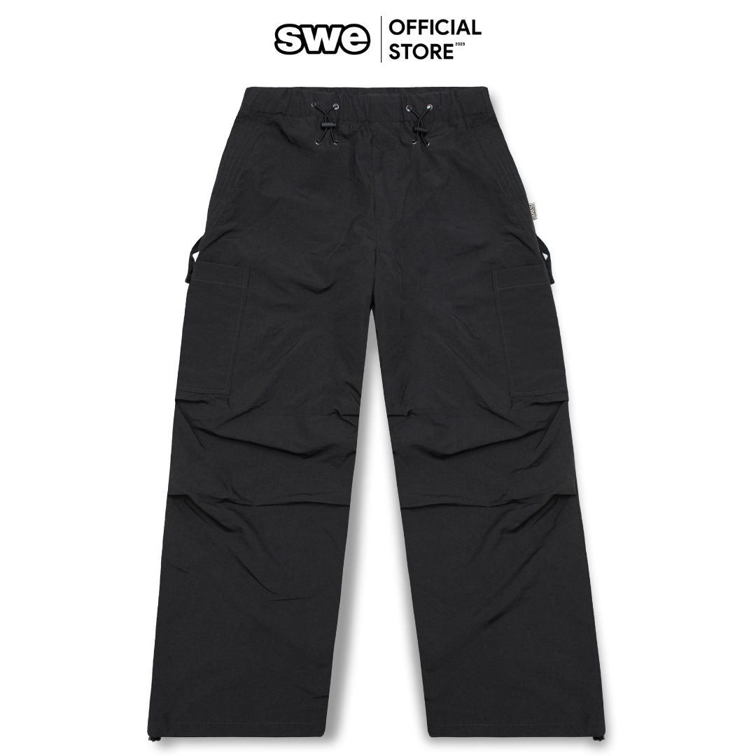 Quần ống rộng unisex Local Brand PARACHUTE CARGO PANTS chuẩn form tôn dáng - Thương hiệu SWE VN