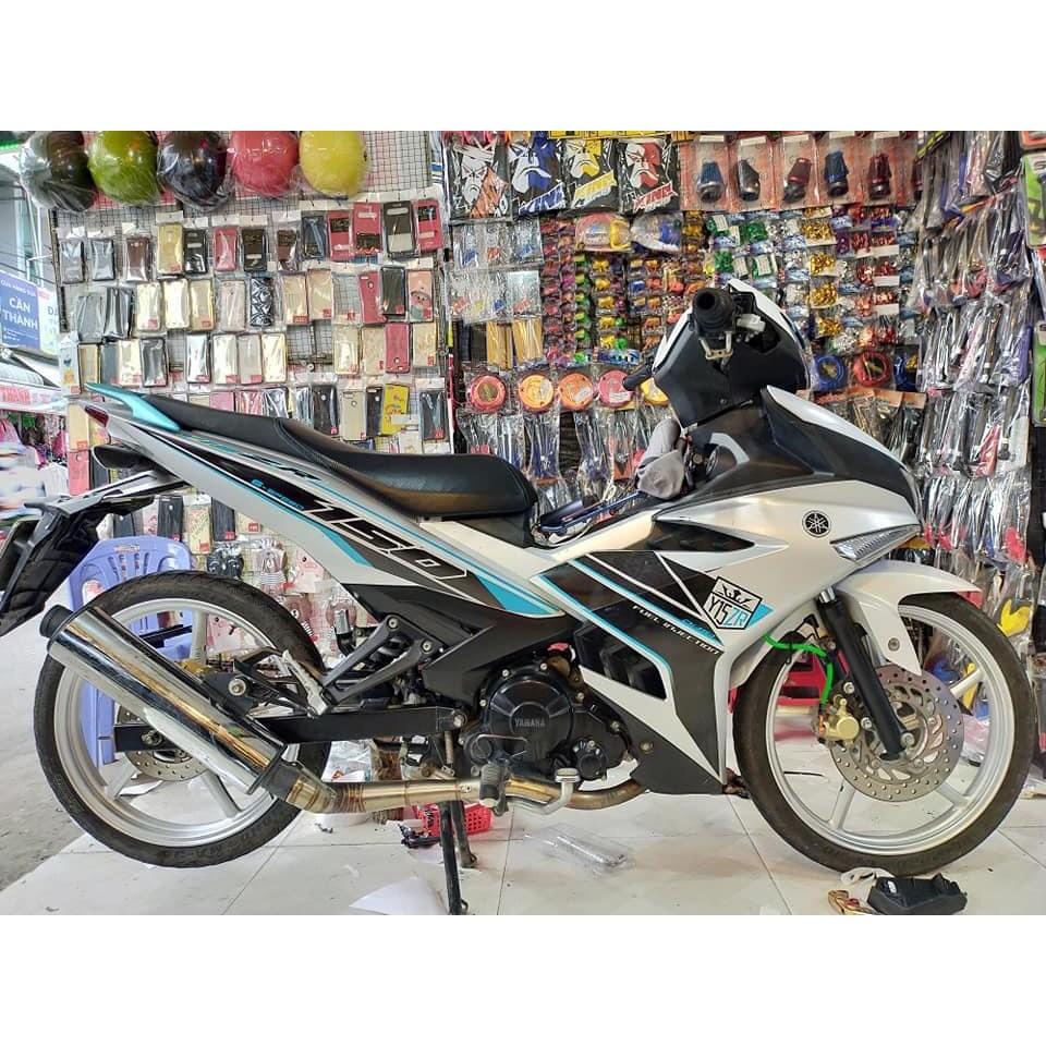 Tem rời Exciter 150 Y15ZR xe bạc đen