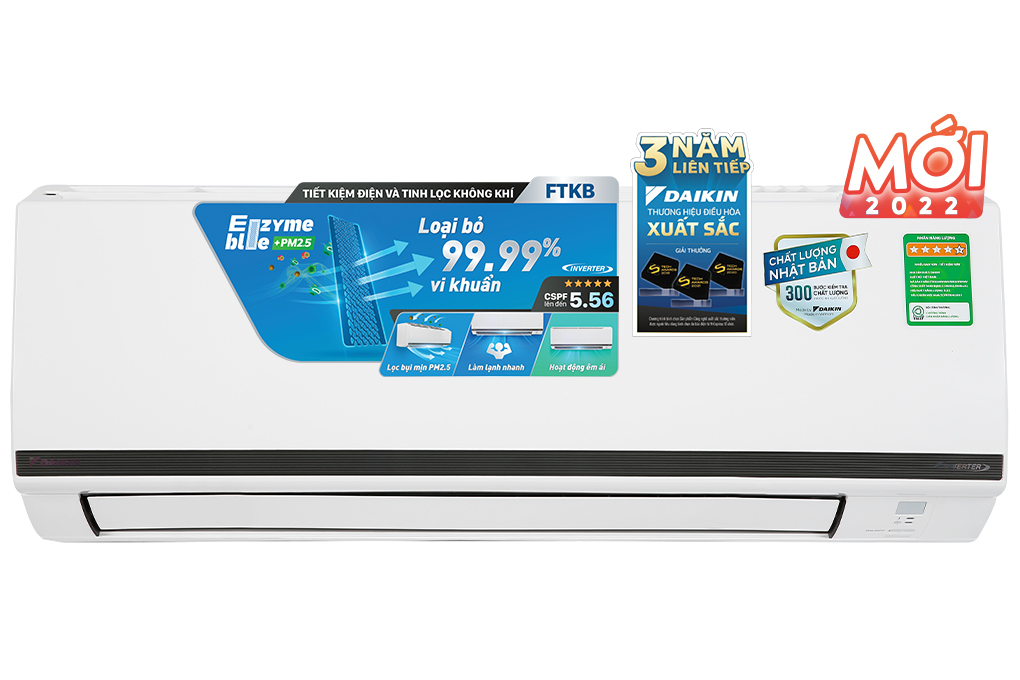 HÀNG CHÍNH HÃNG - Máy lạnh Daikin Inverter 2 HP FTKB50WAVMV - Giao Hồ Chí Minh