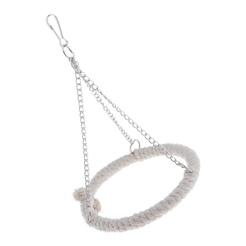 Bird Swing Cotton  Swing  Swing Bird Cage Accessories for Parrots Budgies