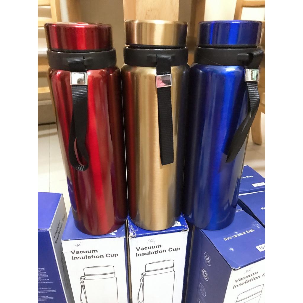Bình Giữ Nhiệt Cao Cấp 1000ml Inox 304 Có Khay Lọc Trà