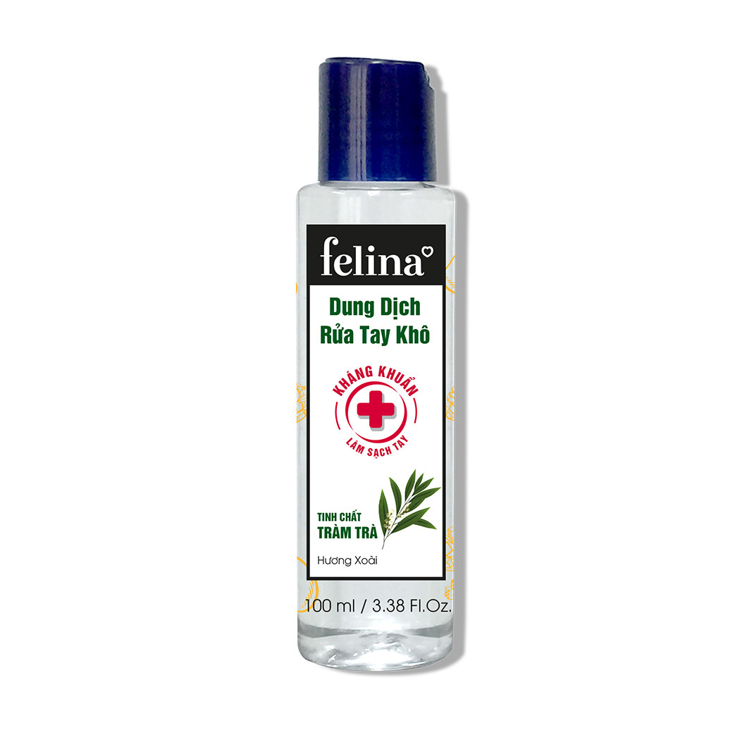 Nước Rửa Tay Khô Felina 100ml