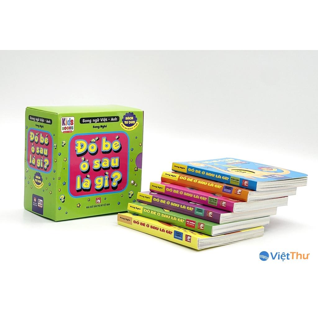 Box Set 6 Quyển Đố Bé Ở Sau Là Gì Sách Tư Duy