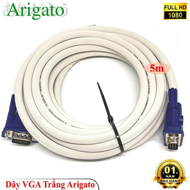 Cable VGA dài 1,5m - 3m - 5m - 10m -15m -20m kết nối từ PC, đến màn hình, máy chiếu theo chuẩn VGA chống nhiễu.