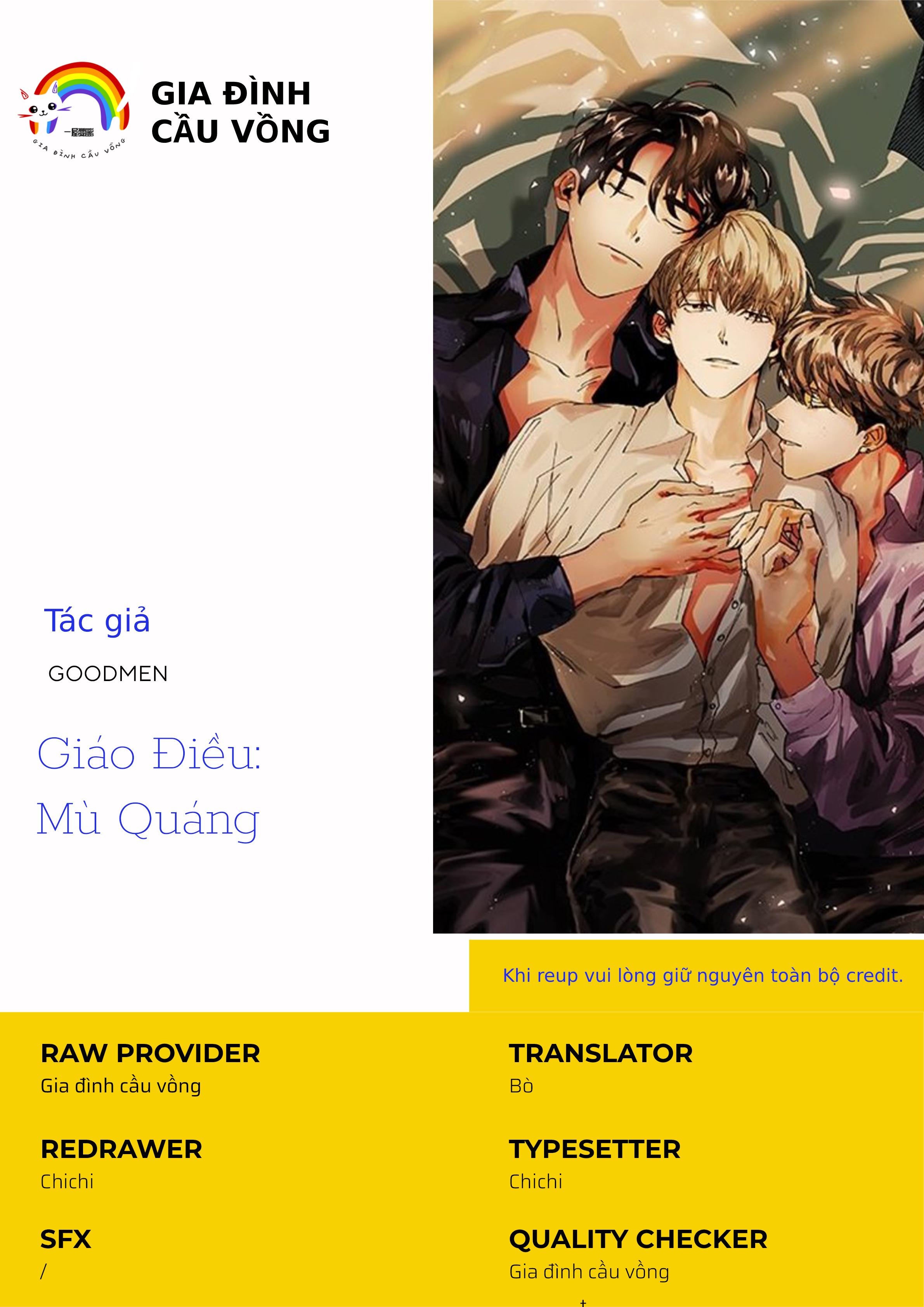 giáo điều: mù quáng chapter 1 2