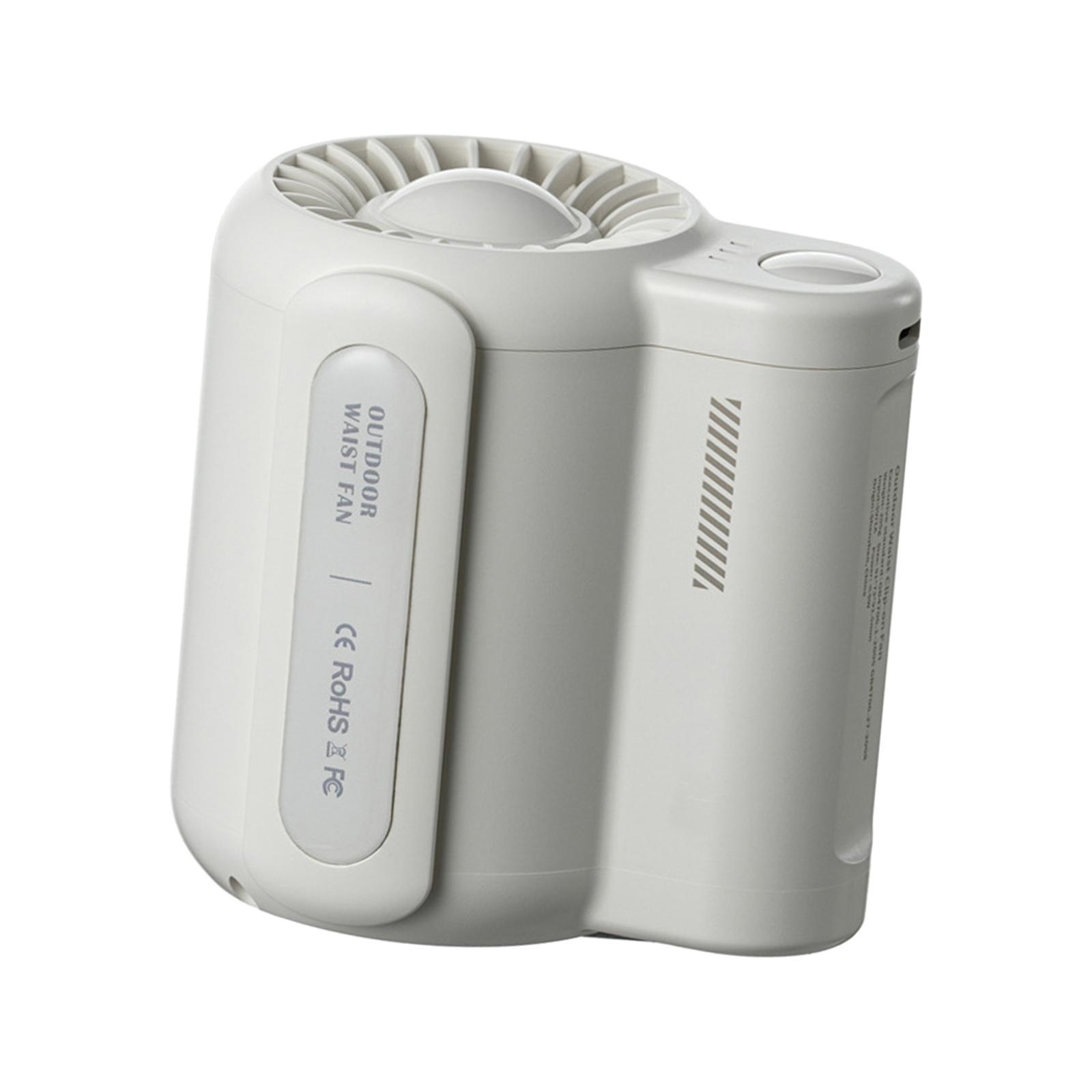 Belt Fan Outdoor Works Sports Mini Adjustable Portable Electric Portable Fan