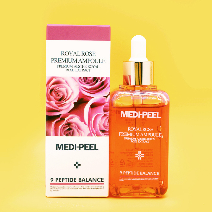 Tinh chất phục hồi da Medi-Peel Rose Ampoule giúp dưỡng trắng phục hồi da Hàn Quốc 100ml