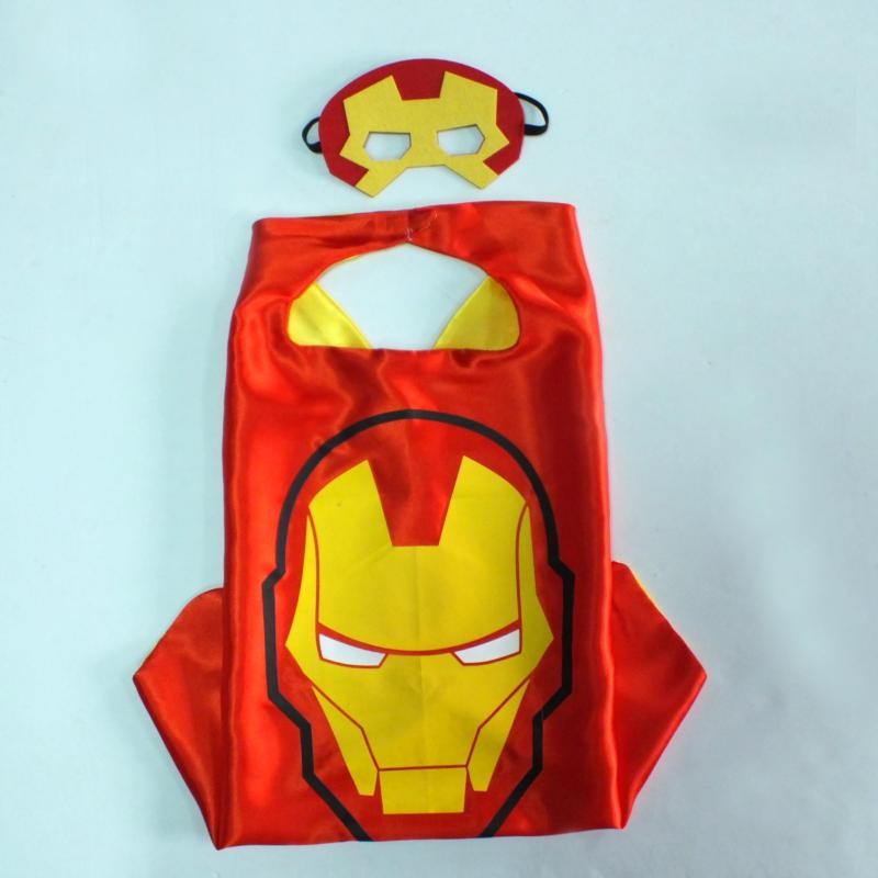 Choàng và mặt nạ siêu anh hùng Người Sắt (Ironman)