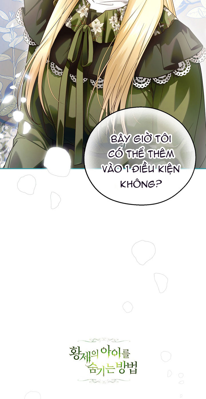 cách che giấu đứa con của hoàng đế chapter 44 69