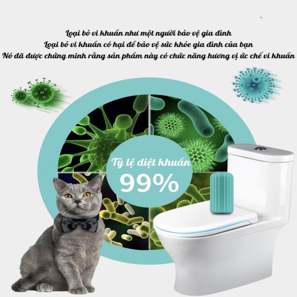 Lọ thả bồn cầu hàn quốc,lọ tẩy bồn cầu diệt khuẩn khử mùi phiên bản mới với 3 màu sắc tự nhiên