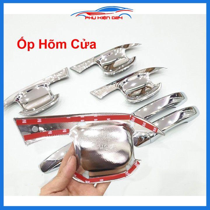 Ốp tay hõm MG ZS 2021-2022-2023 mạ Crom chống trầy trang trí xe