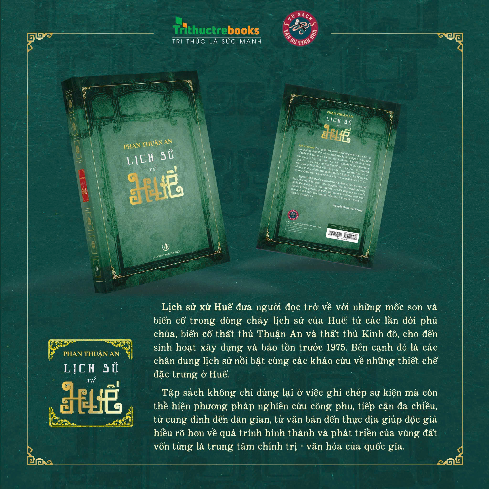 BOXSET 3 TẬP PHAN THUẬN AN VỚI HUẾ: Lịch Sử Xứ Huế, Văn Hóa Xứ Huế, Cổ Tích Xứ Huế – Phan Thuận An – Tri Thức Trẻ Books