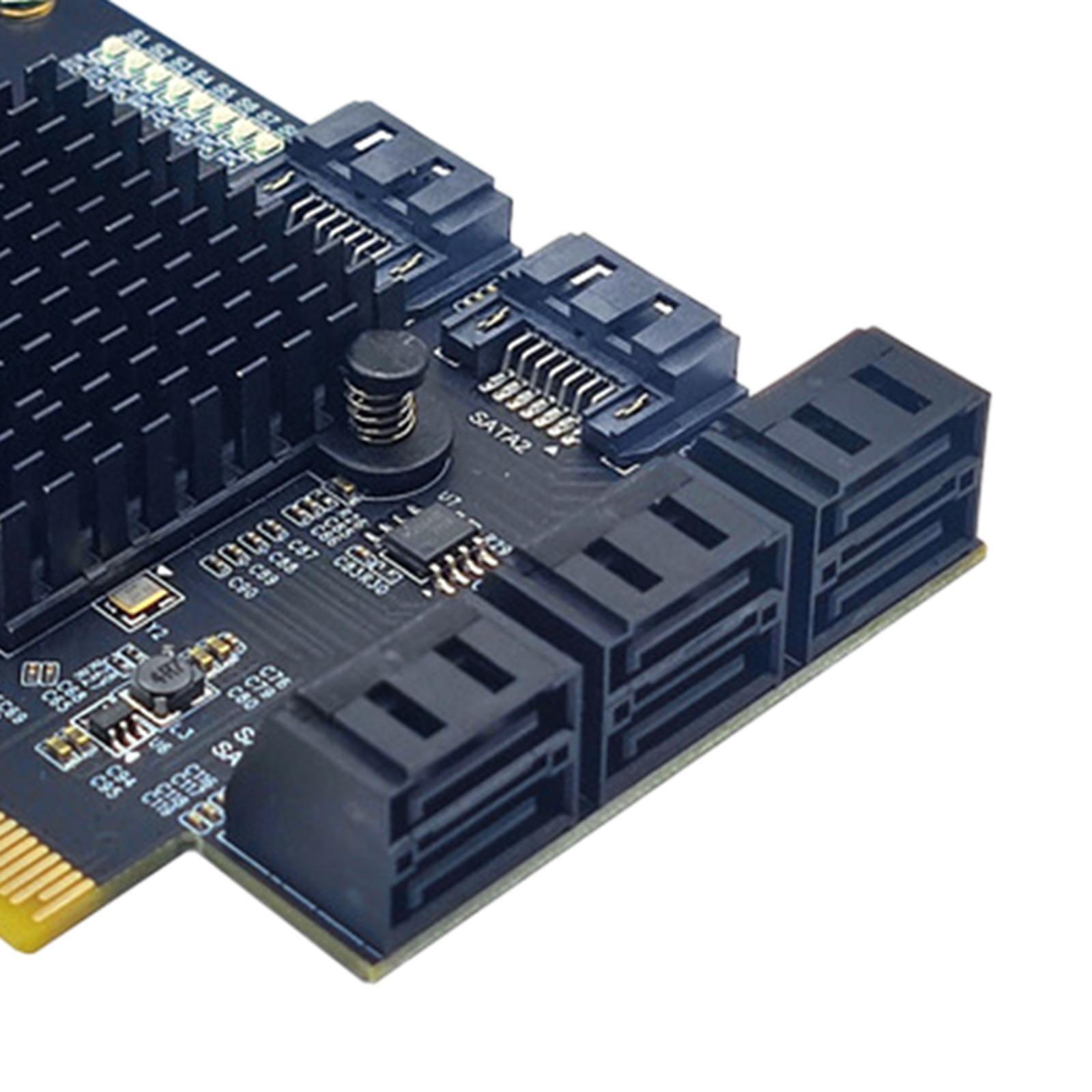 SATA3.0 Expansion Card Replacement Accessory PCB 4x 8x 16x Interface for SSD